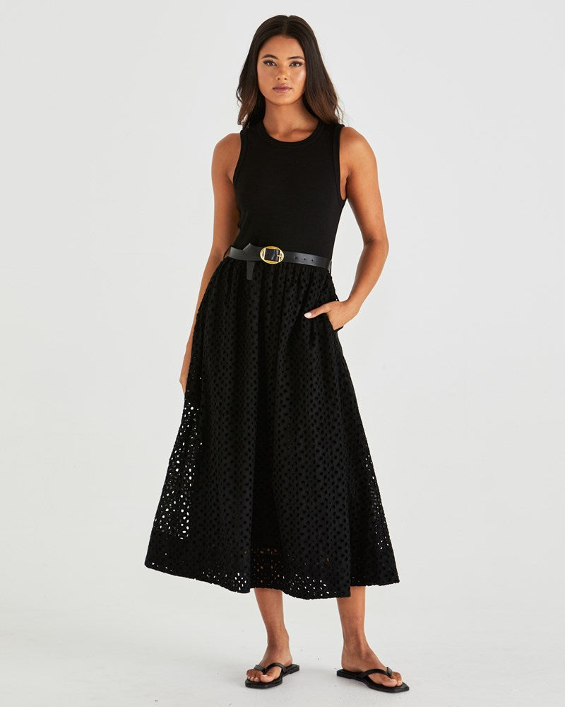 Pattie Dress - Black - Catani Clothing