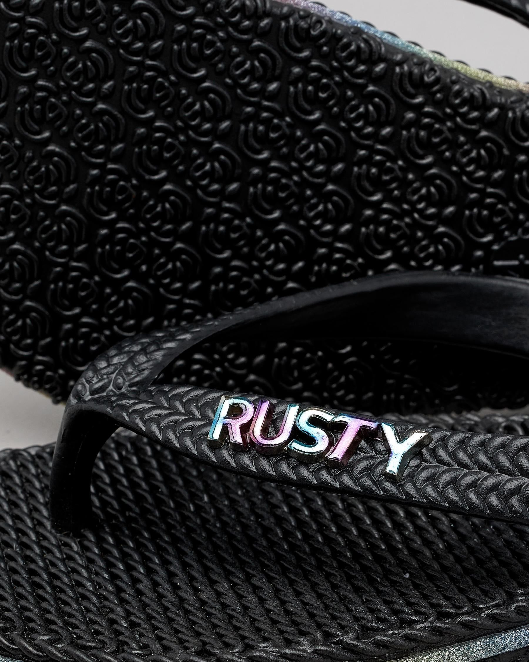 Rusty Flippin Thong Girls - Black Rainbow (view 5)