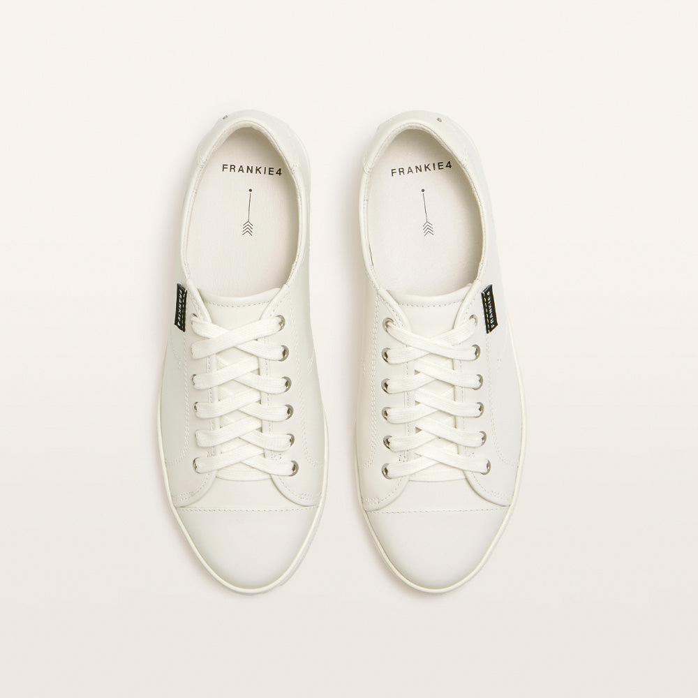 Nat III Sneaker - White Tumbled