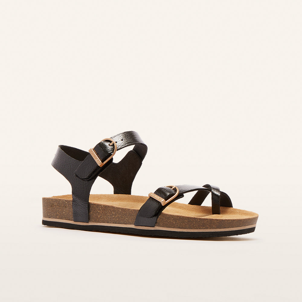 Orla - Black Crinkle