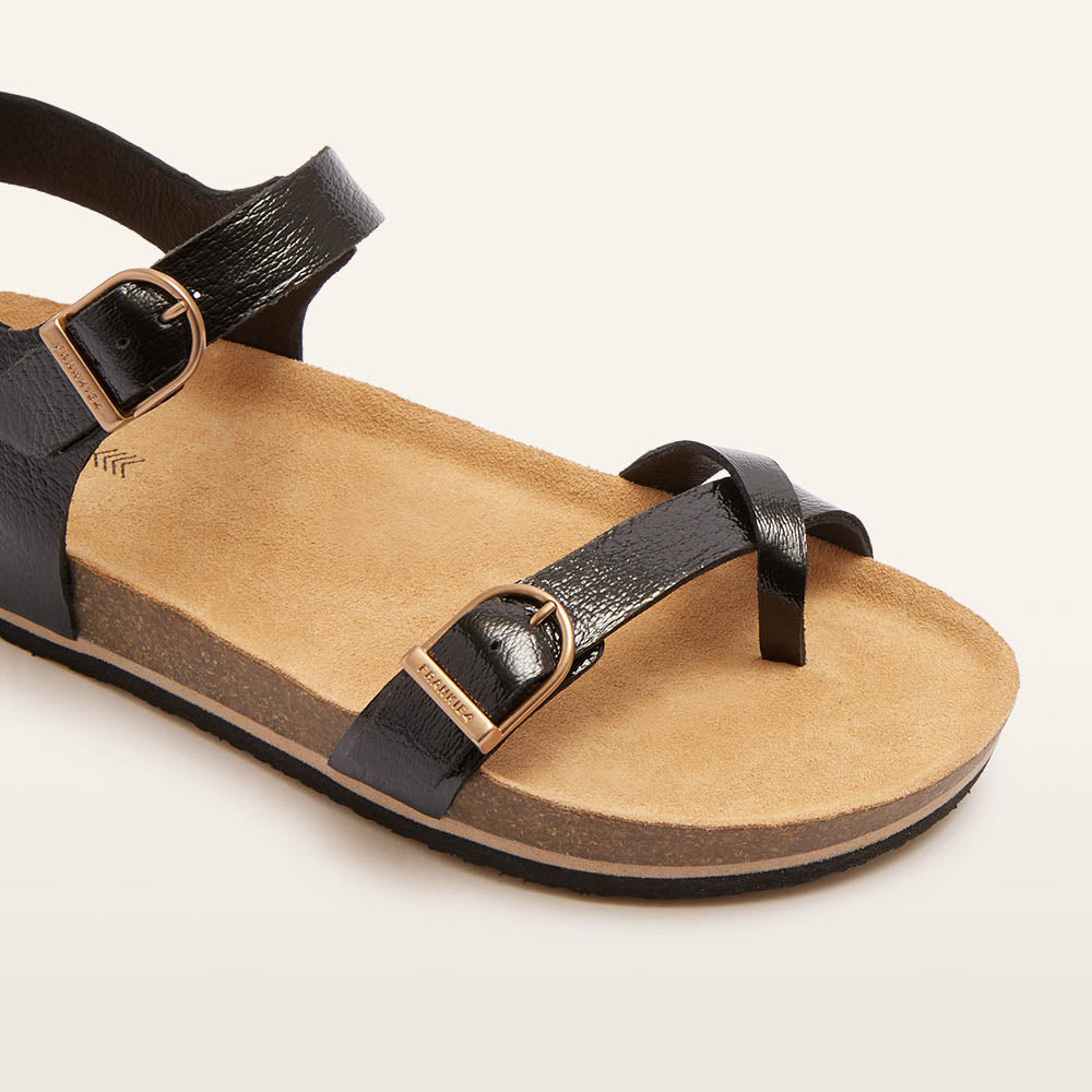 Orla - Black Crinkle