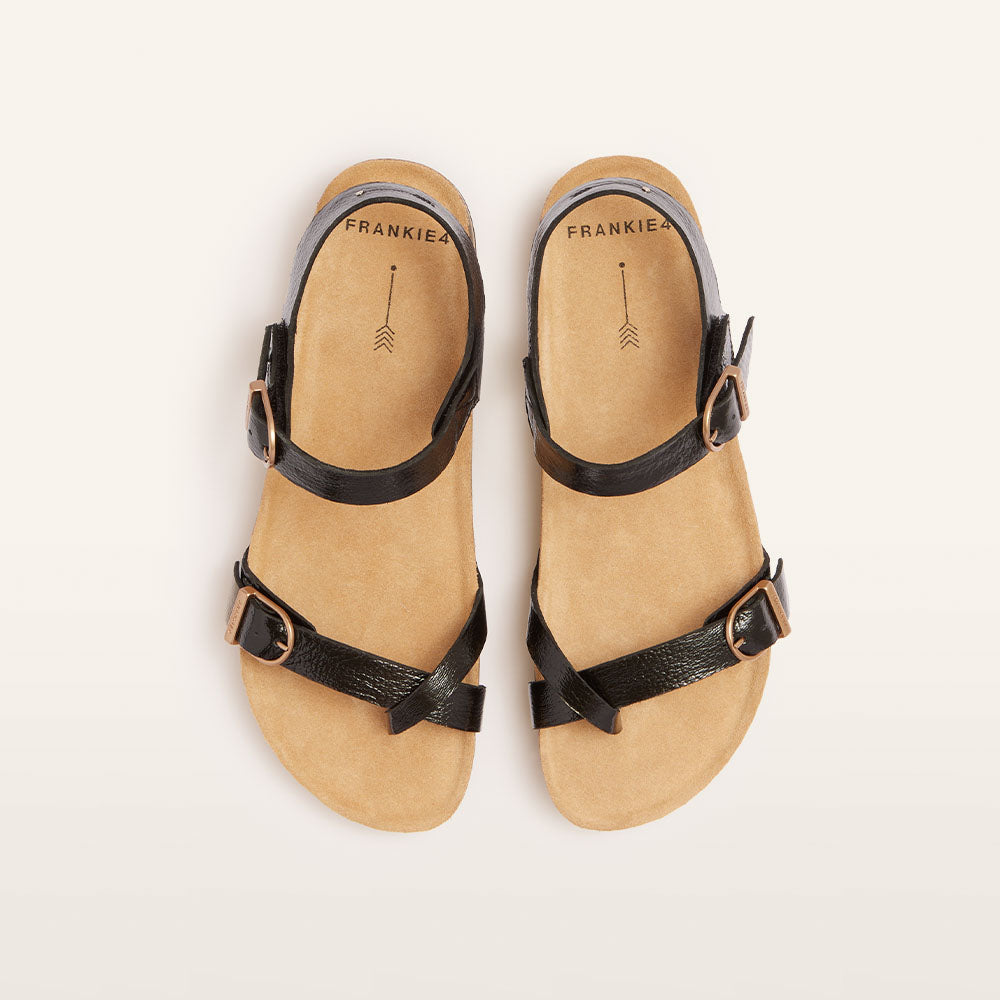 Orla - Black Crinkle