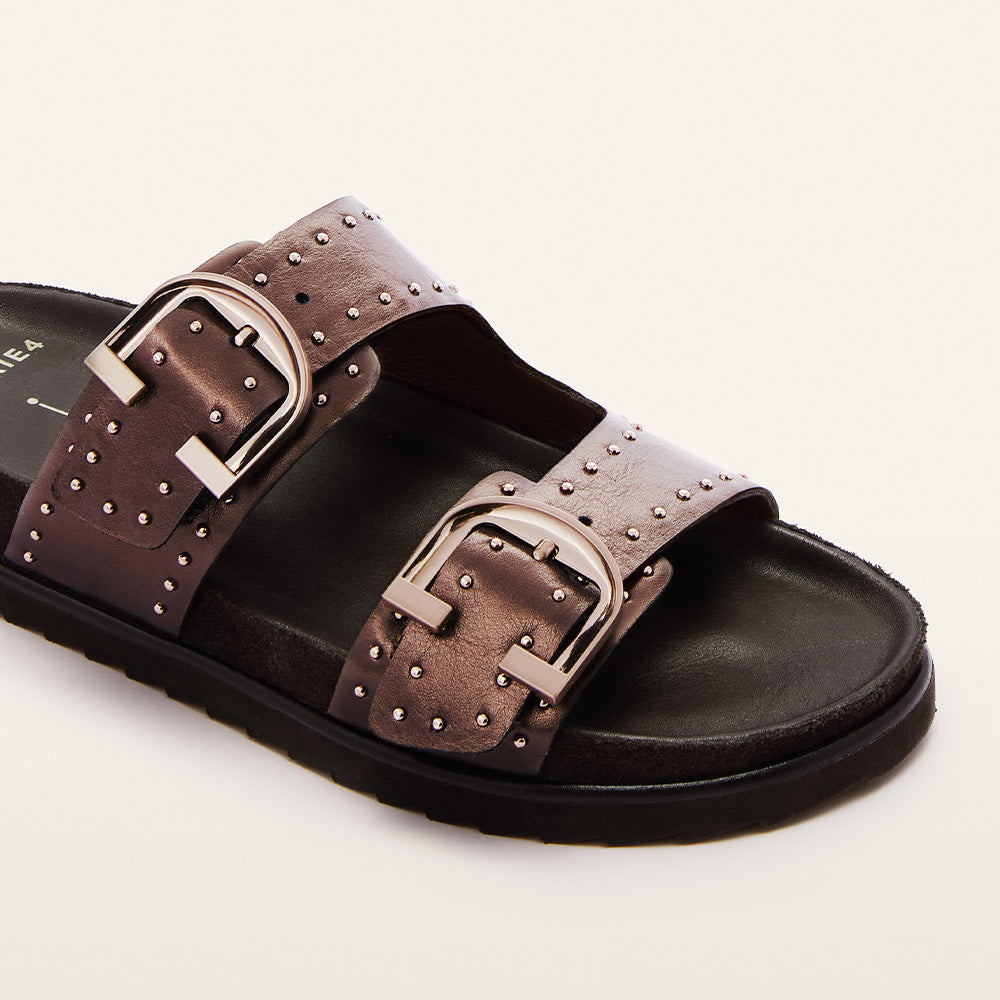 Deon Sandal - Bronze Stud