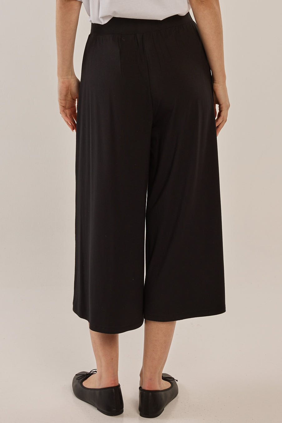 Betty Basics Crystal Crop Jogger - Black (view 3)