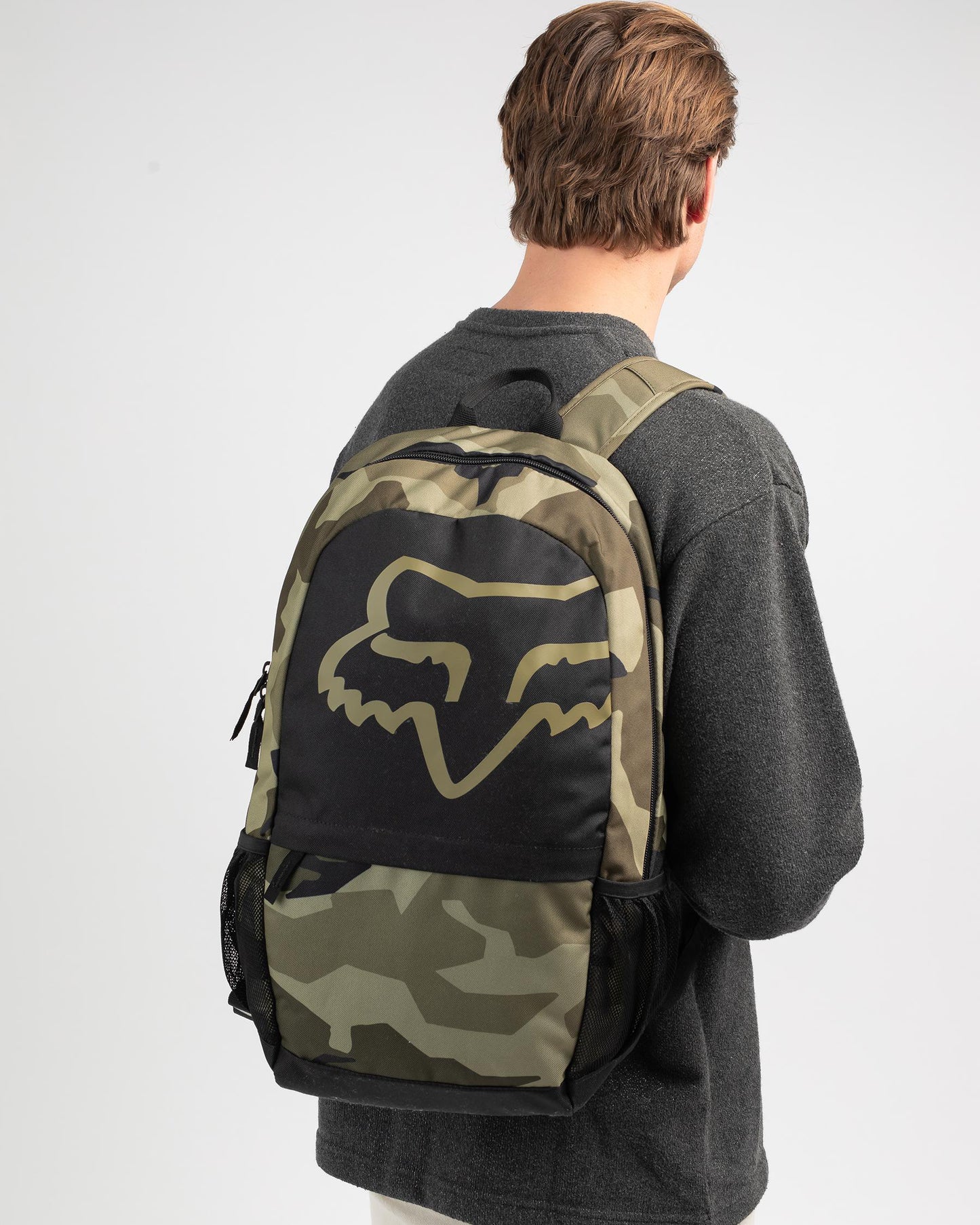 180 Moto Backpack - Green Camouflage