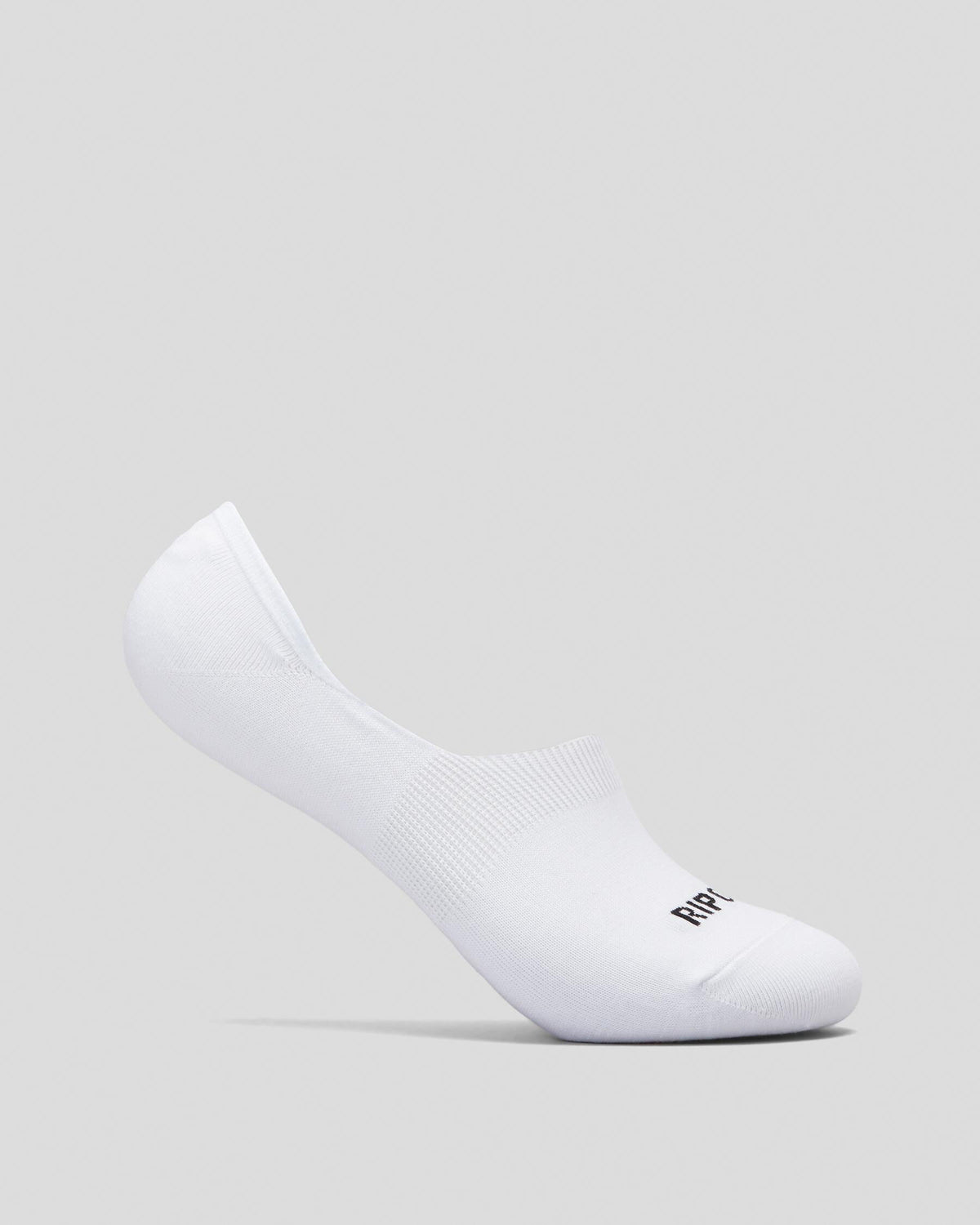 Rip Curl Invisible Sock in white, side view