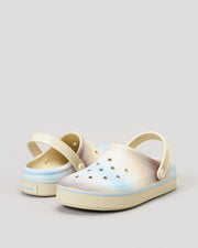 Off Court Colour Dip Clog - Bone / Multi - Catani Clothing