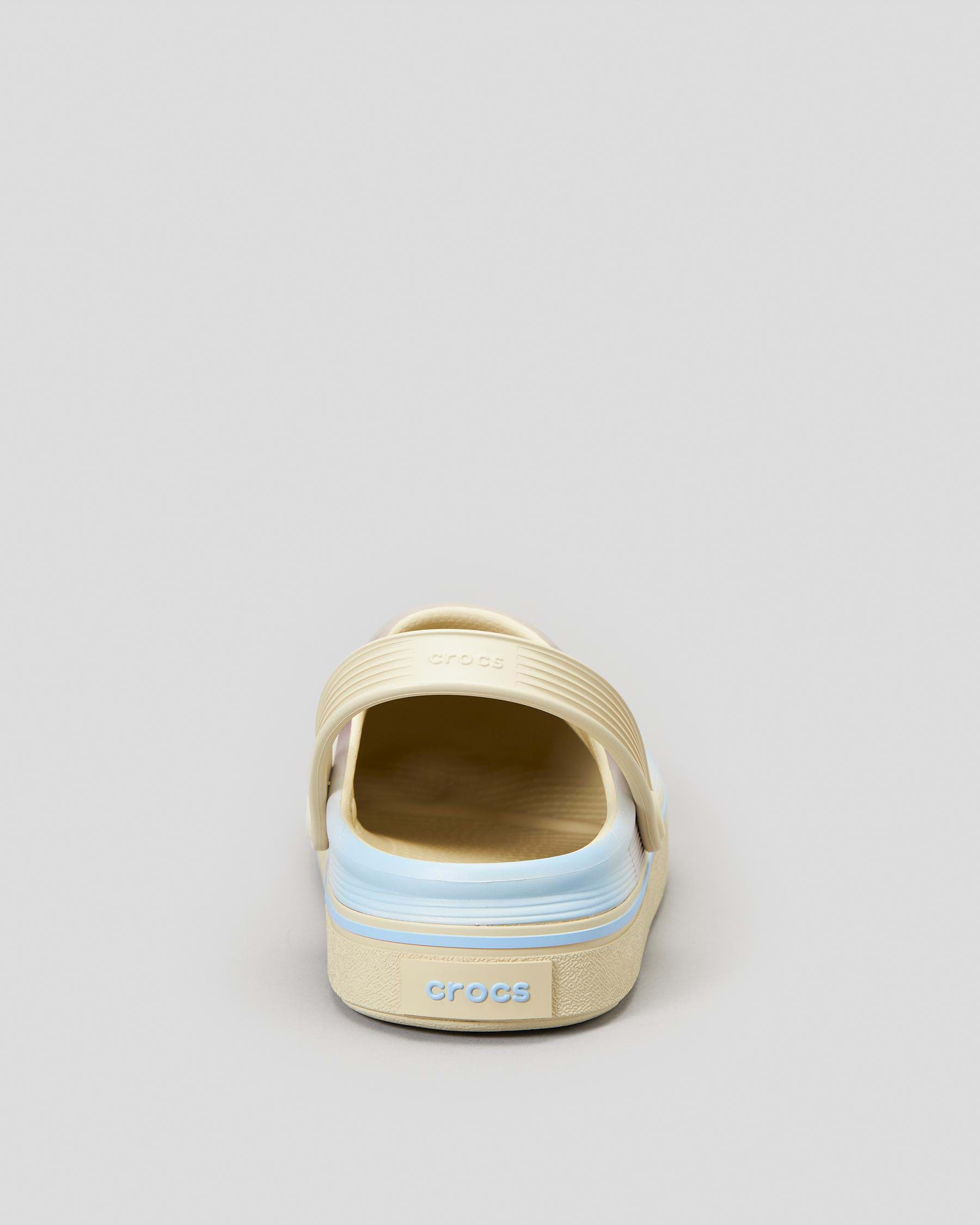 Crocs Off Court Colour Dip Clog - Bone / Multi (view 3)