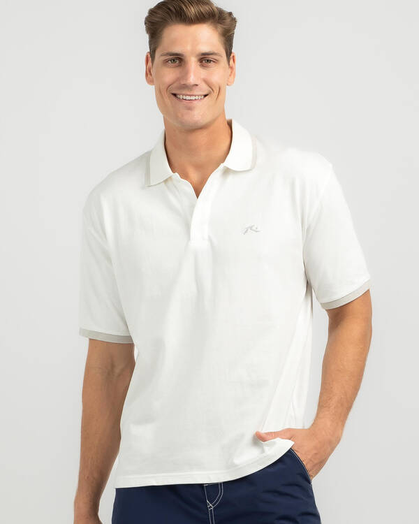 Rusty 19th Hole Tipped Short Sleeve Polo - Catani Clothing