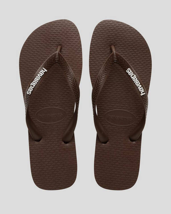 Rubber Logo - Brown