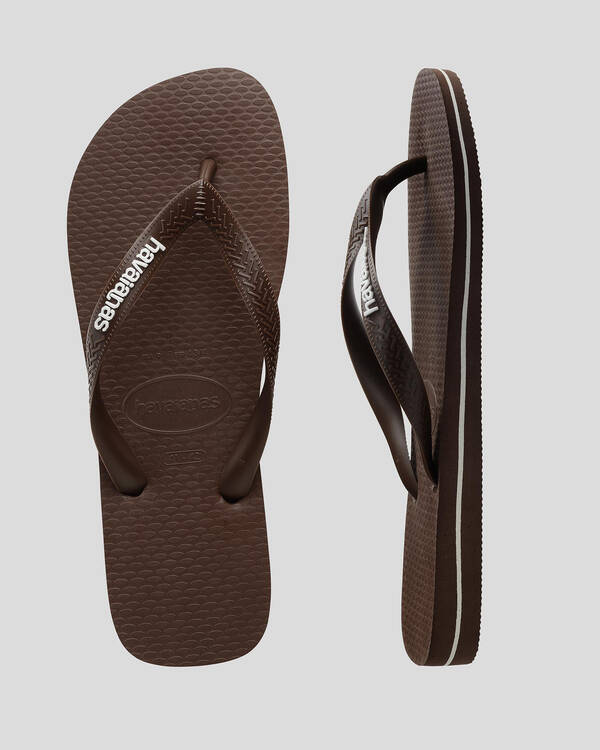 Rubber Logo - Brown
