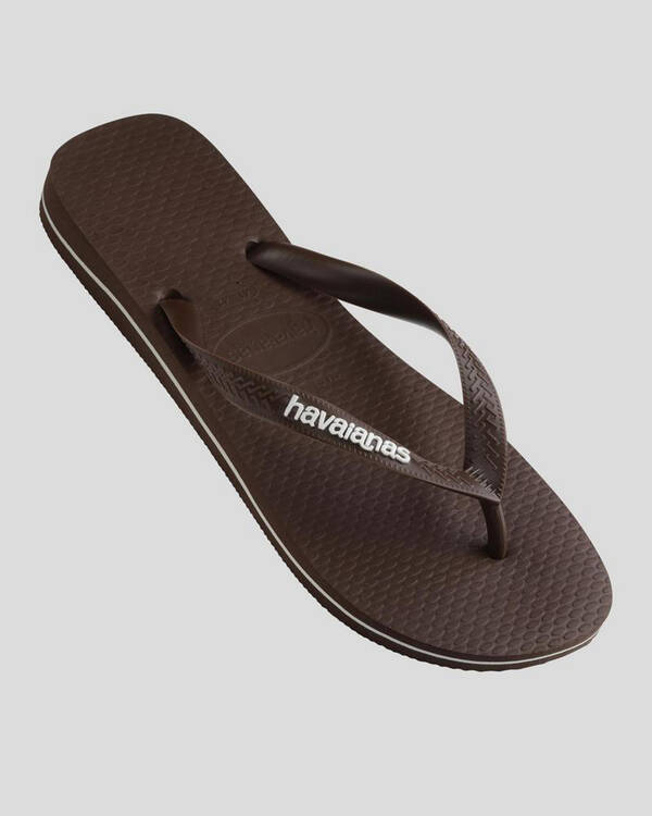 Rubber Logo - Brown