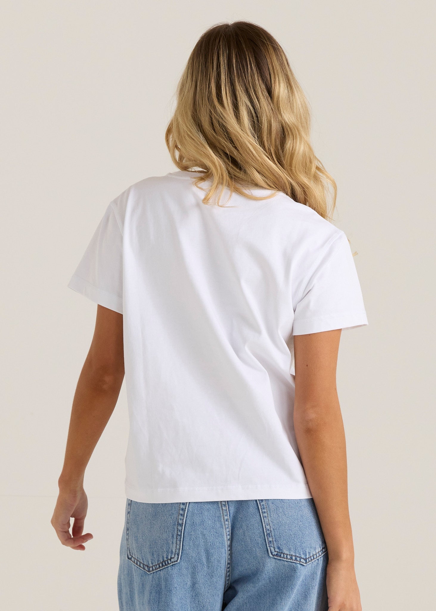 Sass Ray Tee Sea Palm - side view