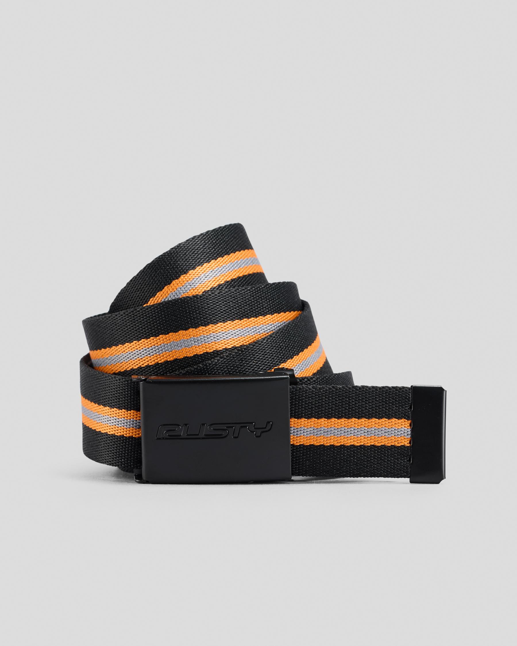 Flip Daddy Belt - Black / Persimmon Orange - Catani Clothing