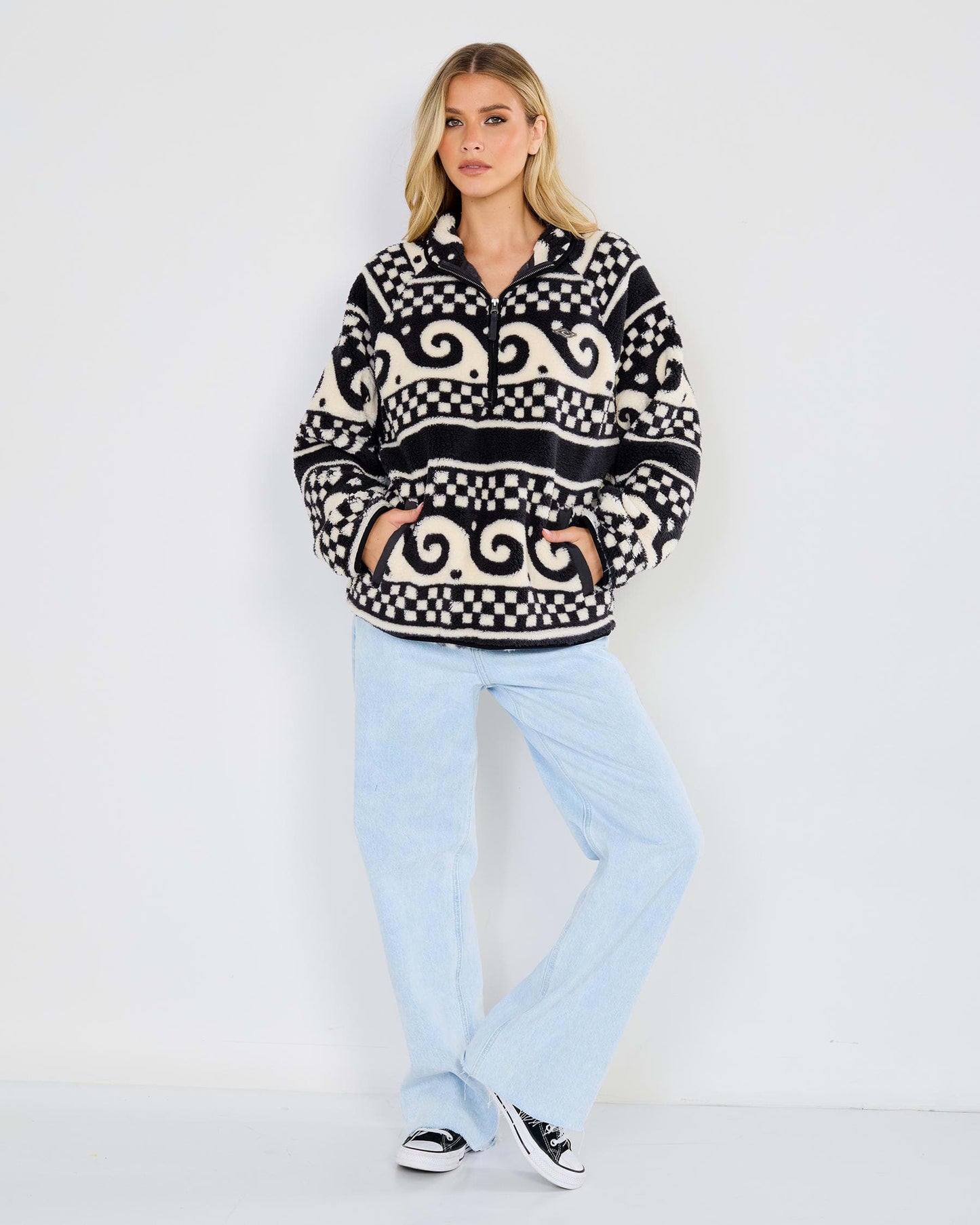 San Carlos Polar Fleece - Washed Black