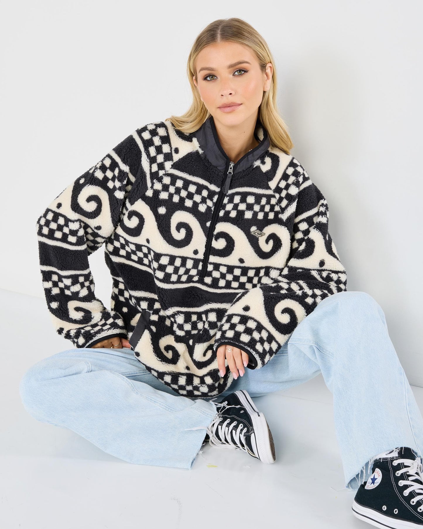 San Carlos Polar Fleece - Washed Black