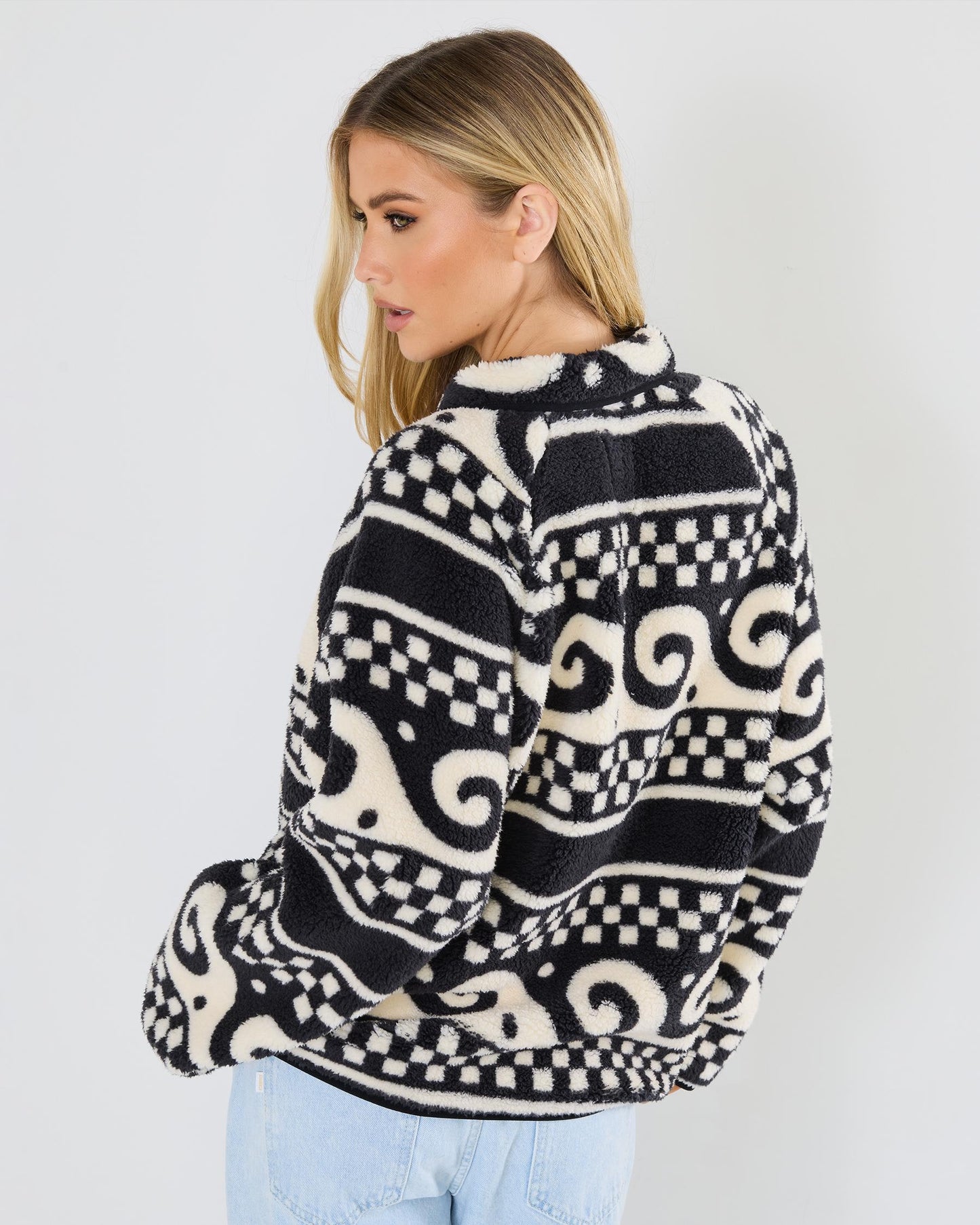 San Carlos Polar Fleece - Washed Black