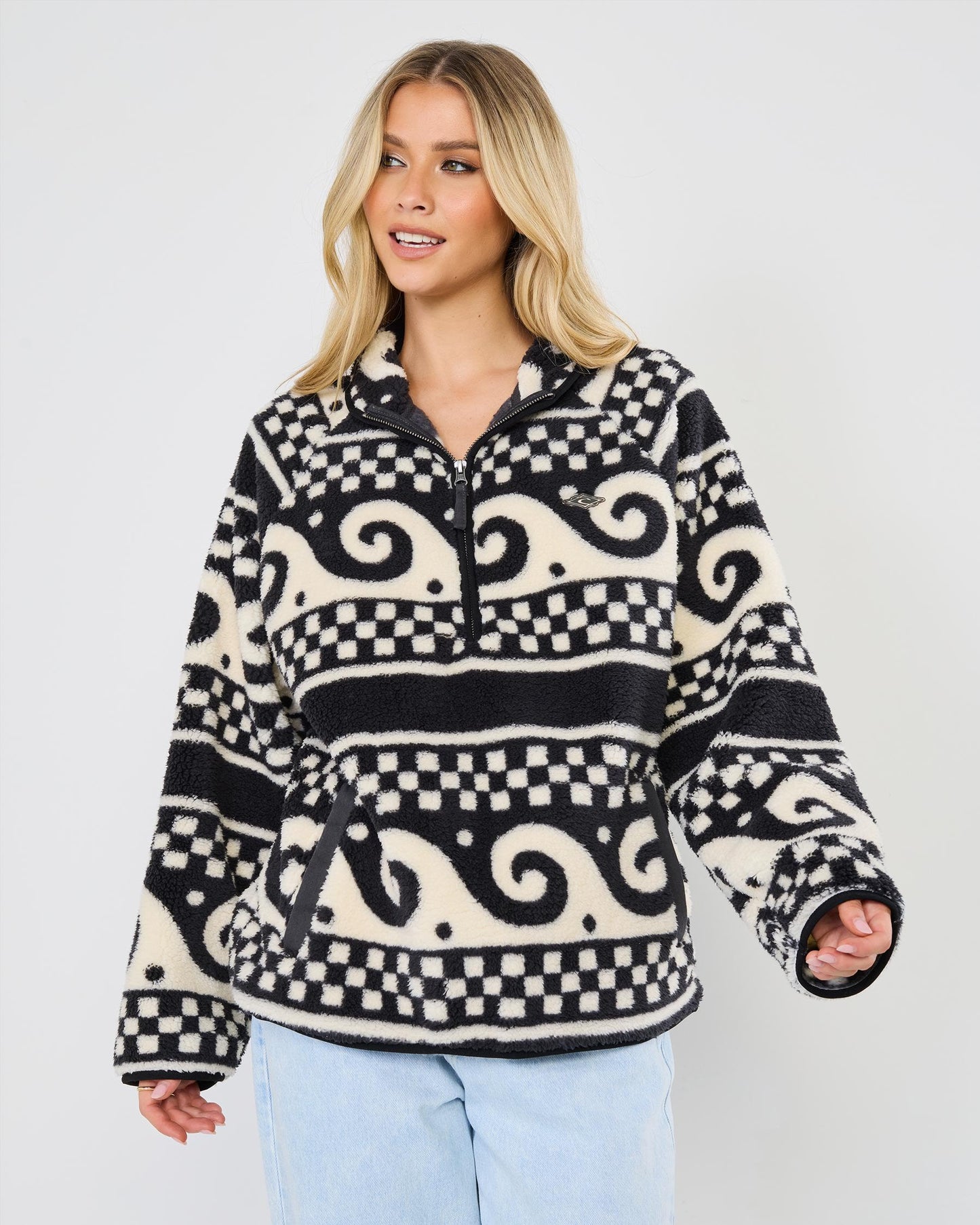 San Carlos Polar Fleece - Washed Black