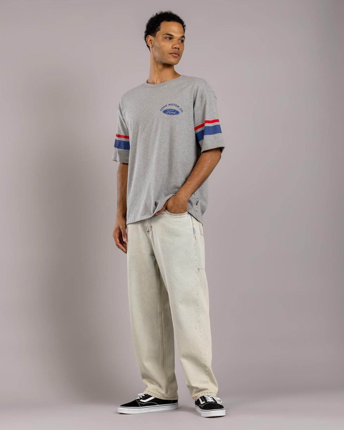 Ford Truck Country Jersey - Heather Grey