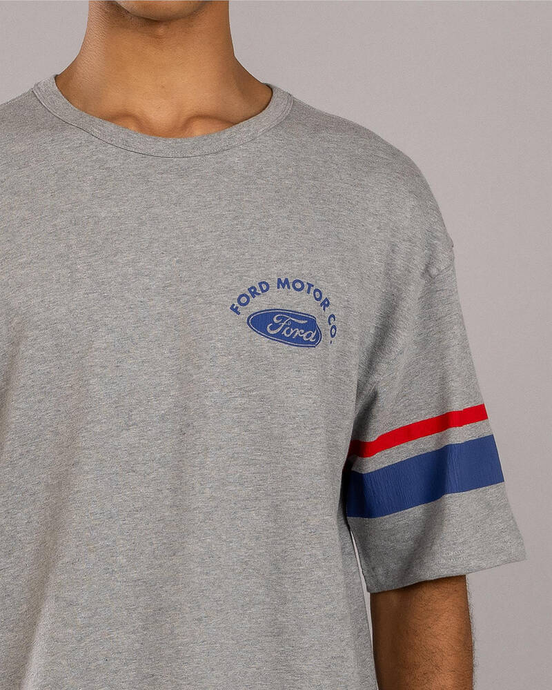 Brixton Ford Truck Country Jersey - Heather Grey (view 4)