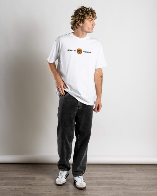 Centennial Box Fit Tee - Optical White