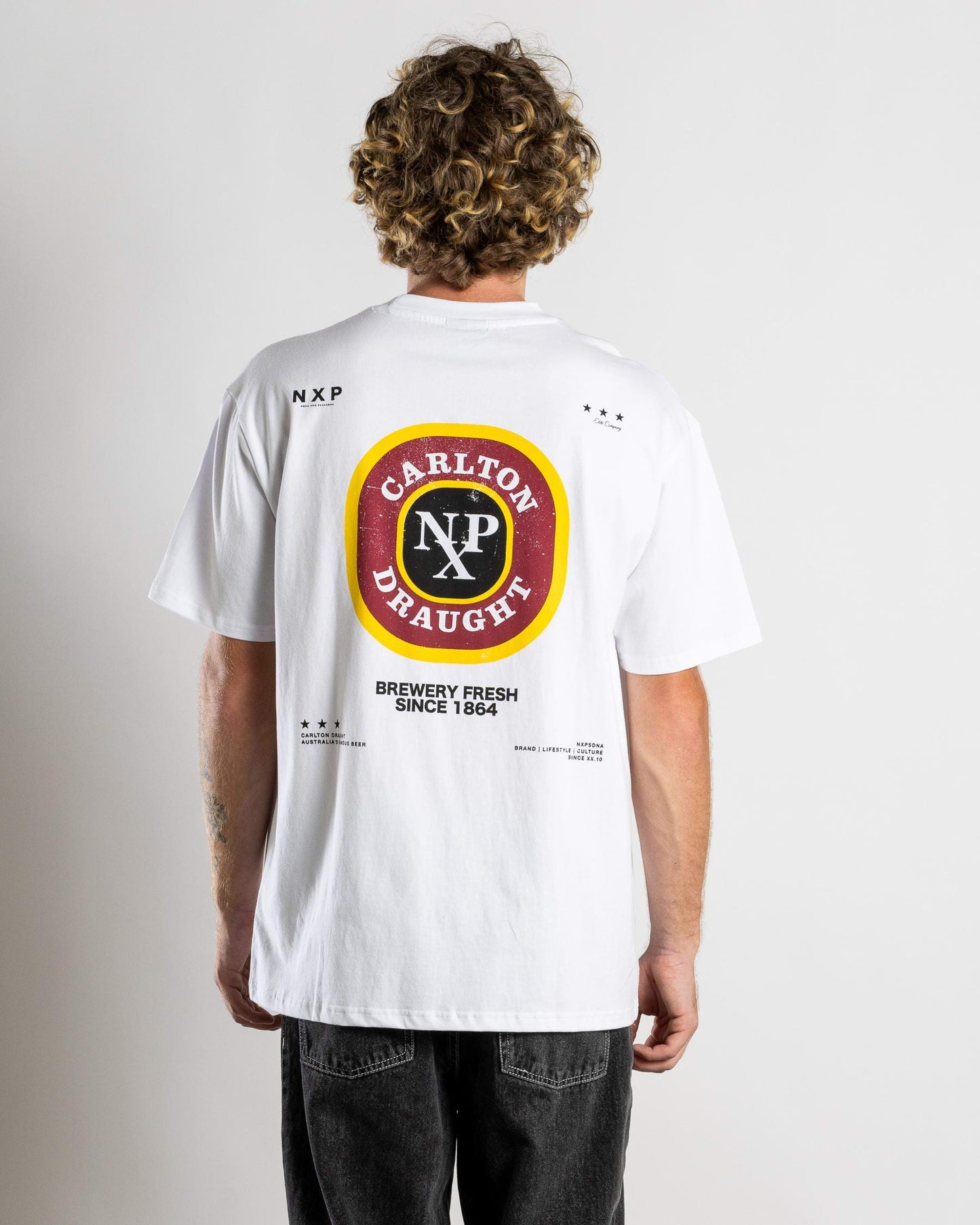 Centennial Box Fit Tee - Optical White
