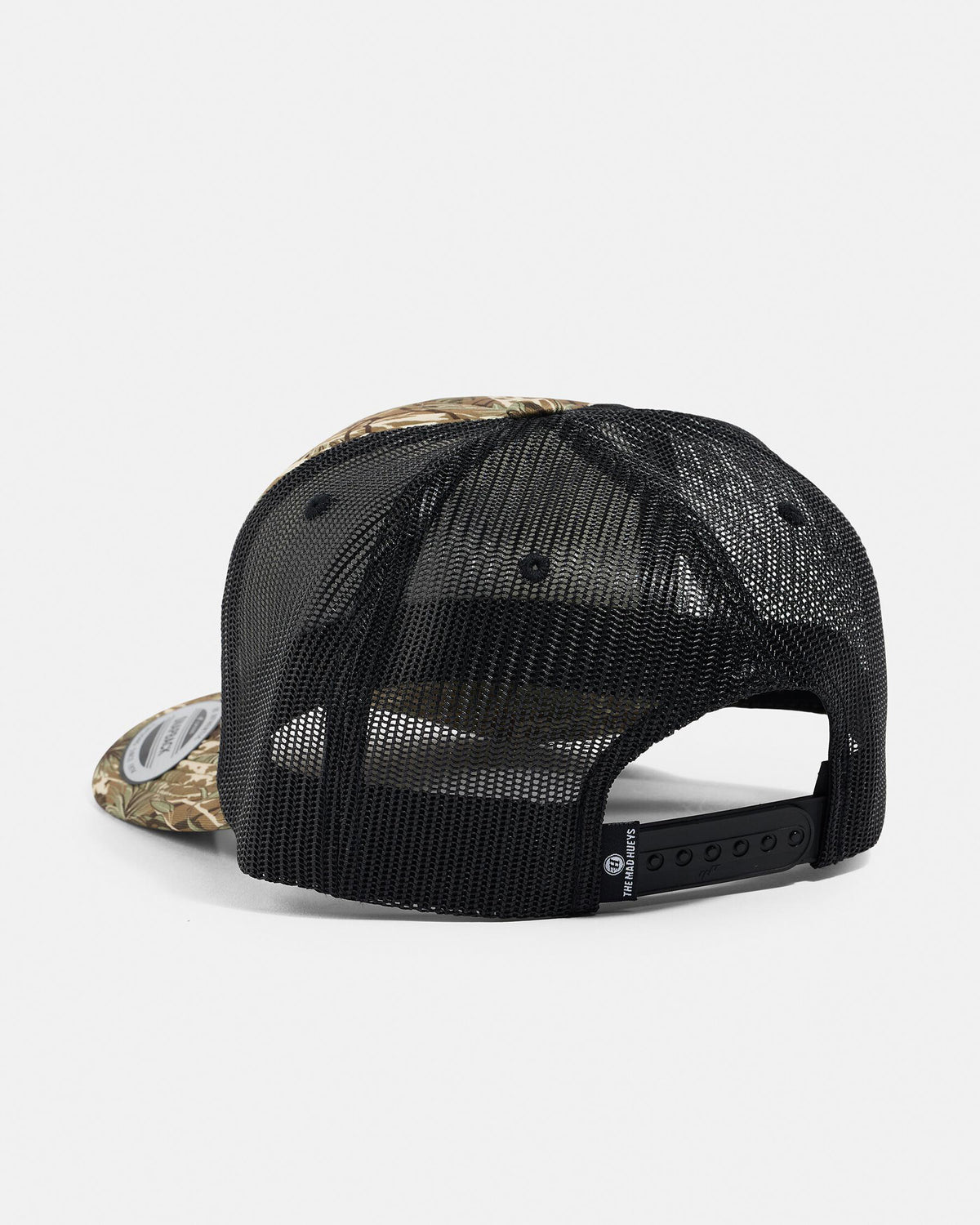 Mad Hueys Pro Hueys Foam Trucker in native camo - side