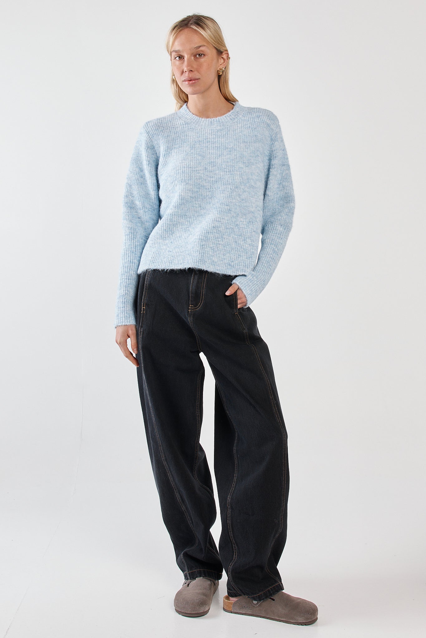 Sass Marli Knit - Pale Blue (view 4)
