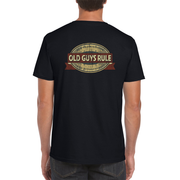 Cask Oak Oval Tee - Black - Catani Clothing