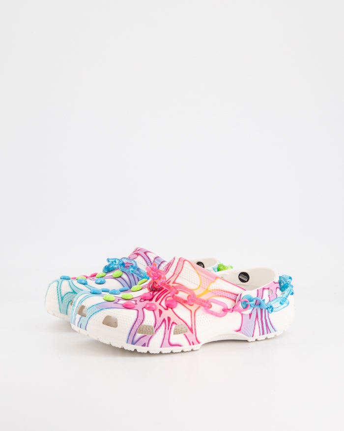 Digital Dopamine Classic Clog - White / Multi