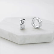 Gracie Hoop - Silver - Catani Clothing