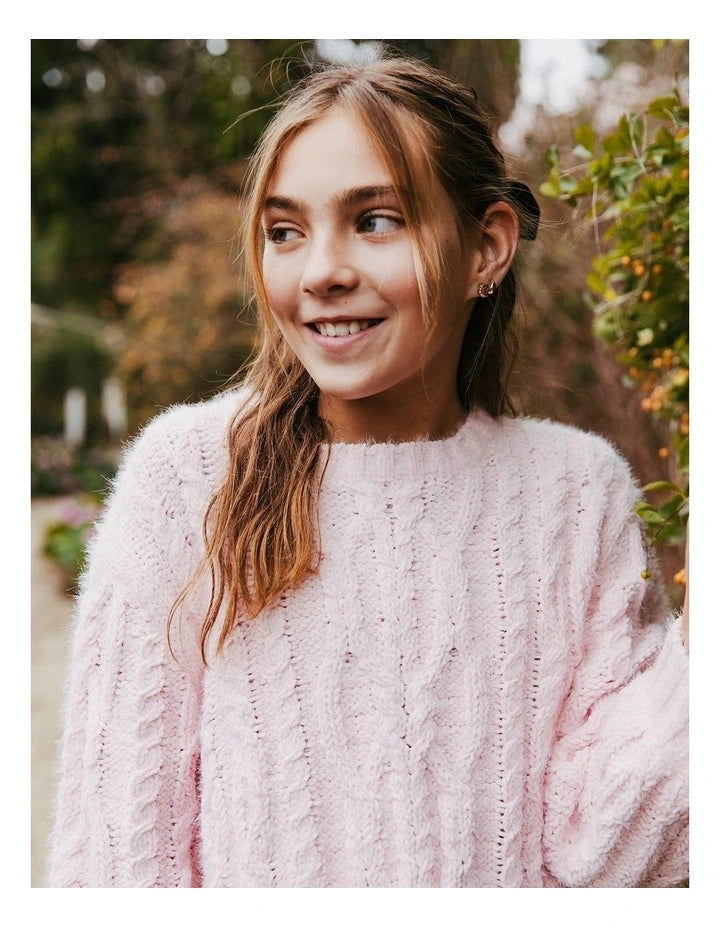 Charlie Knit - Pink - Teen
