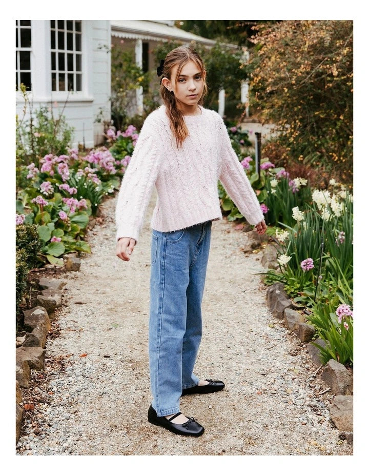 Charlie Knit - Pink - Teen