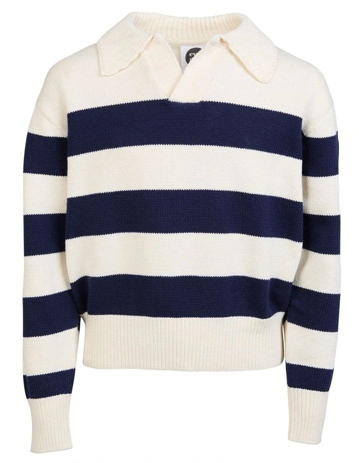 Luna Knit - Navy - Teen