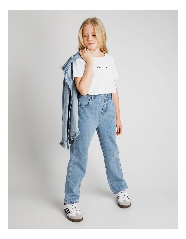Eve Girl Ally Denim Jean - Blue (view 3)