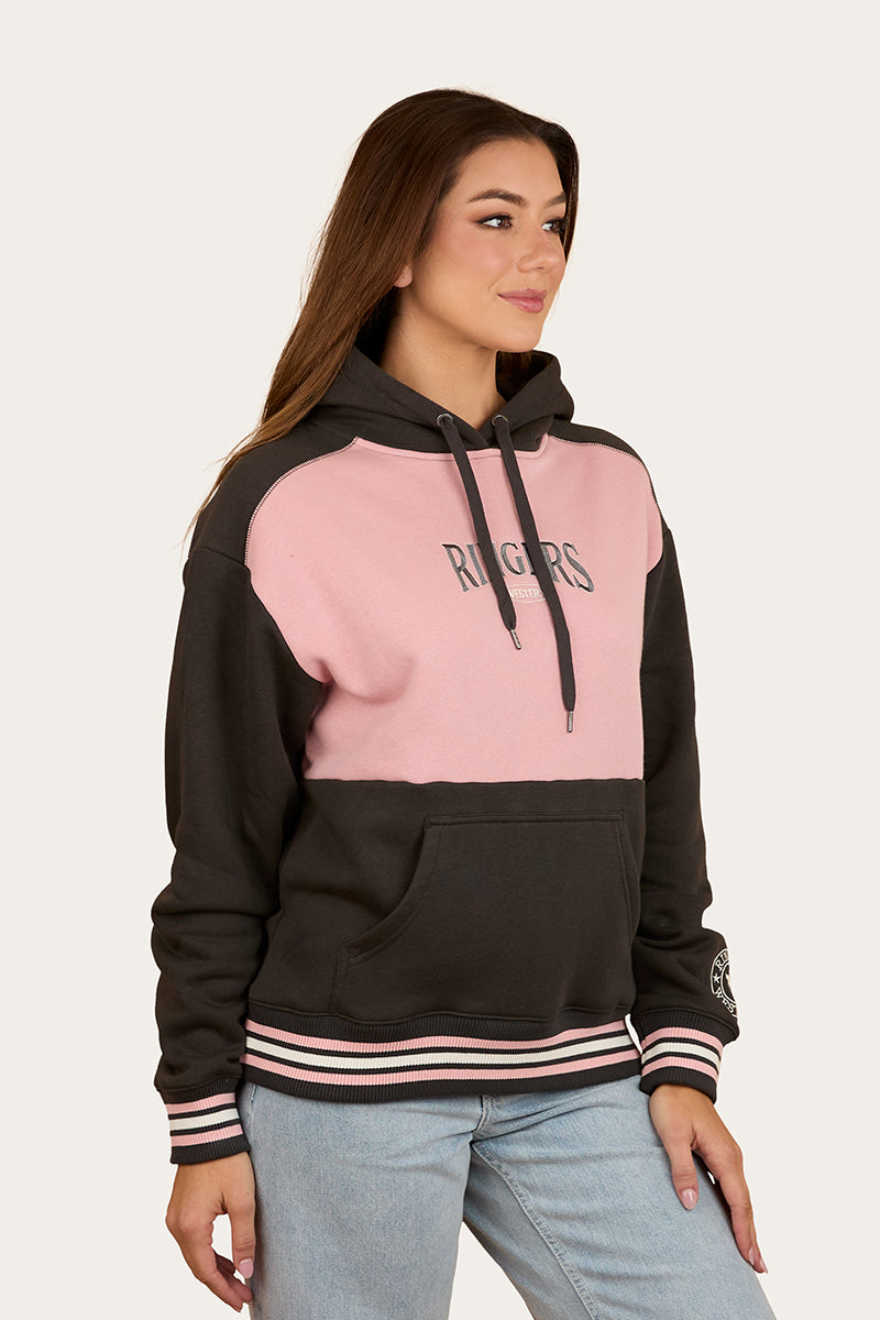 Ringers Western Aspley Womens Pullover Hoodie -  Charcoal (view 3)