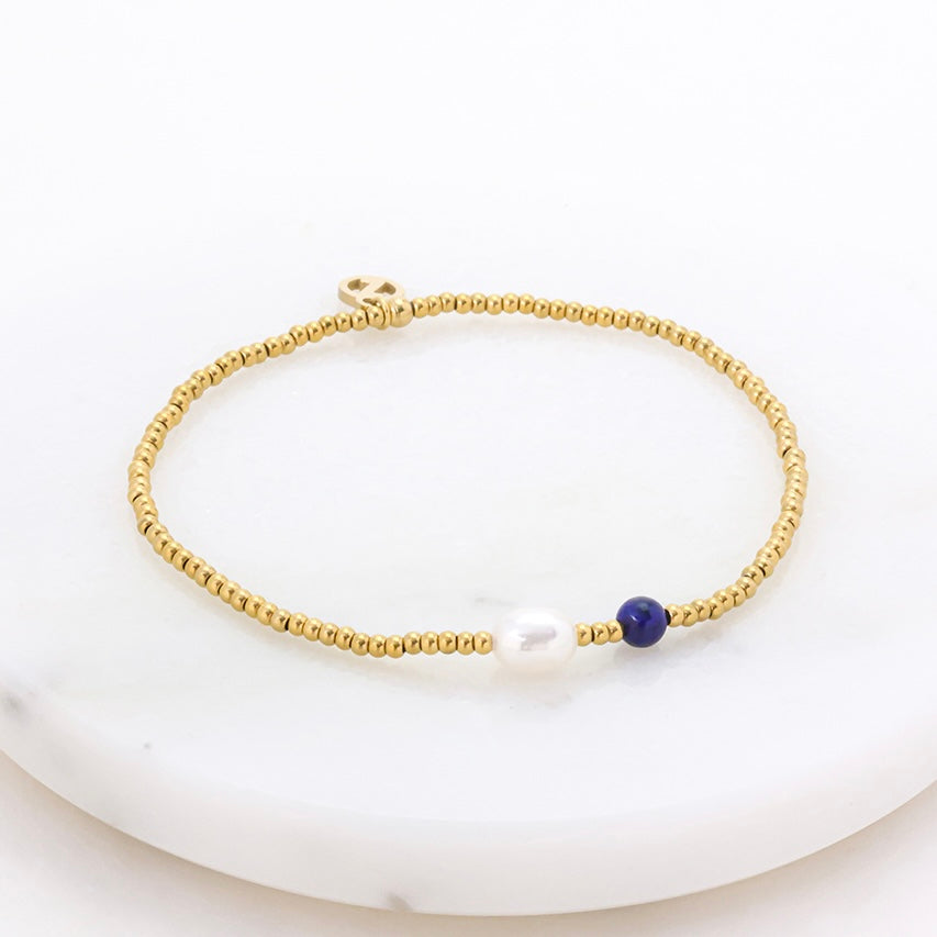 Zafino Brooke Bracelet in Pacific and Gold
