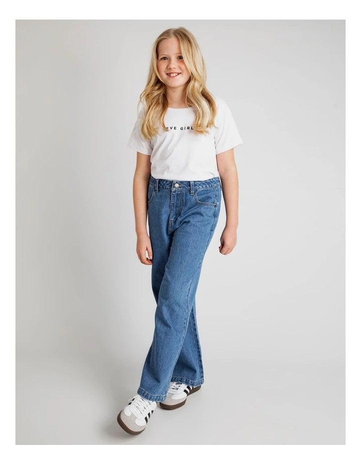 Carmen Wide Leg Jean - Denim
