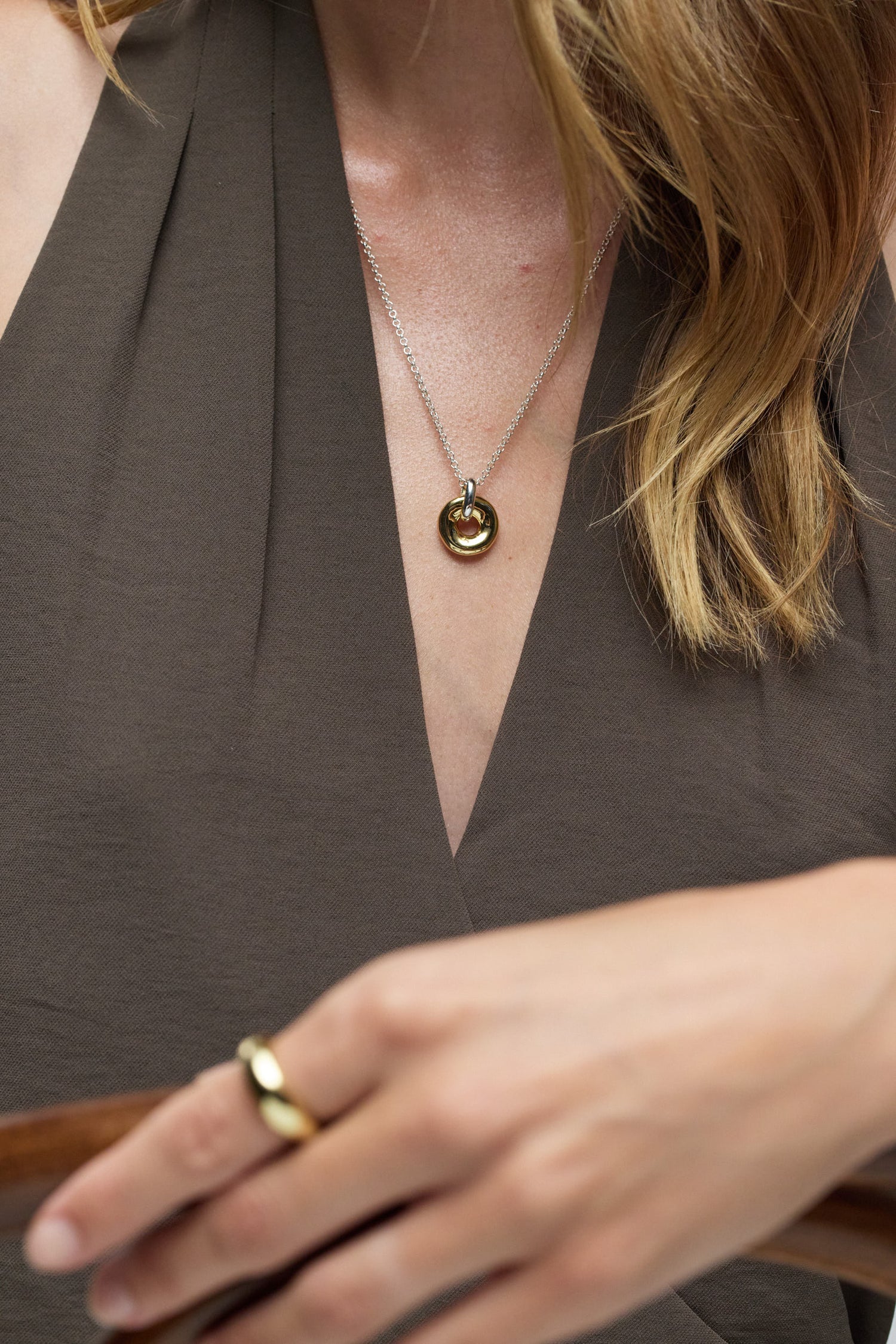 Astrid Necklace - Gold / Silver - Catani Clothing