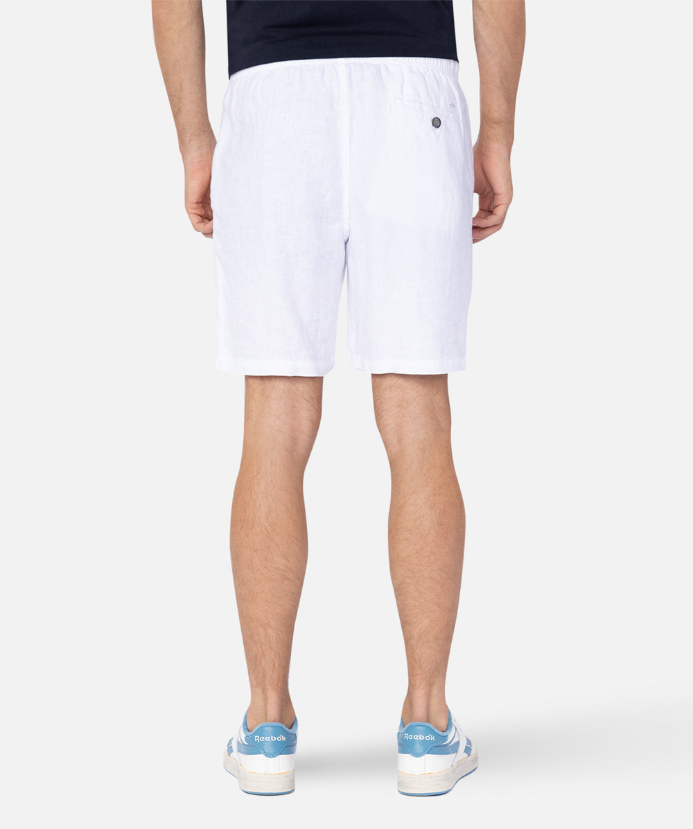 Industrie The Marina Linen Short - Antique White (view 6)