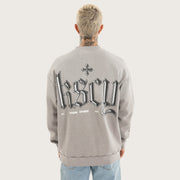 Kingdom Relaxed Sweater - Alloy - Catani Clothing