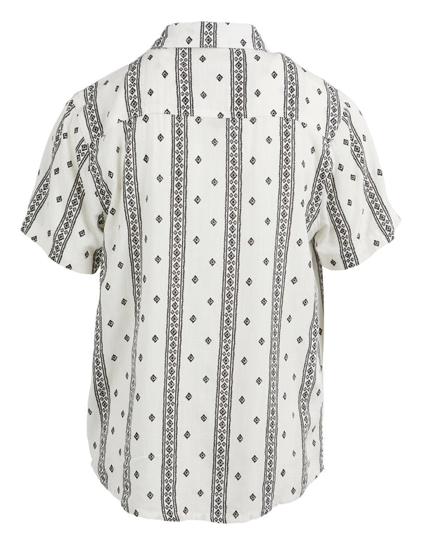 Golden Hour SS Shirt - White - Teens