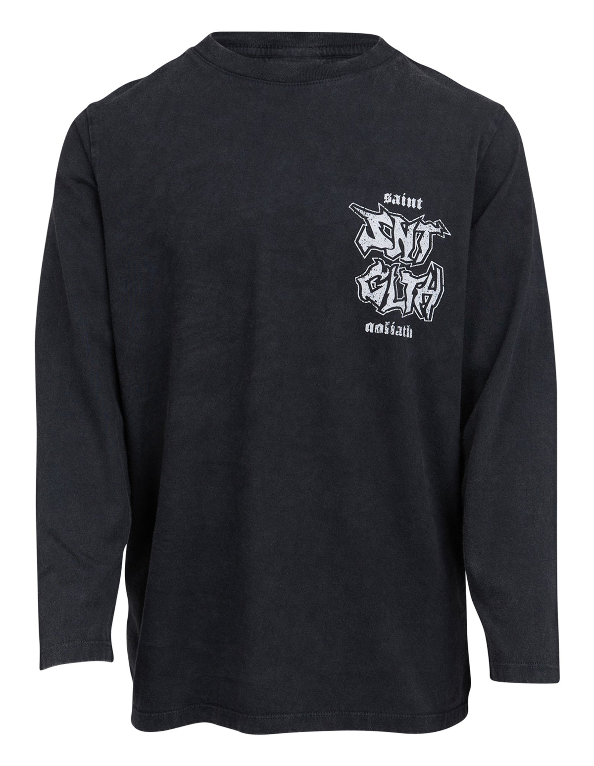 Established Long Sleeve Tee - Kids - Washed Black