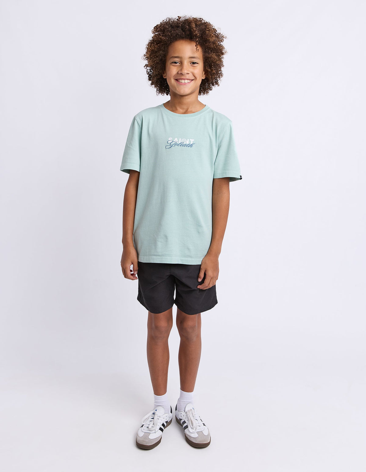 St Goliath Global Tee Fern boys detail
