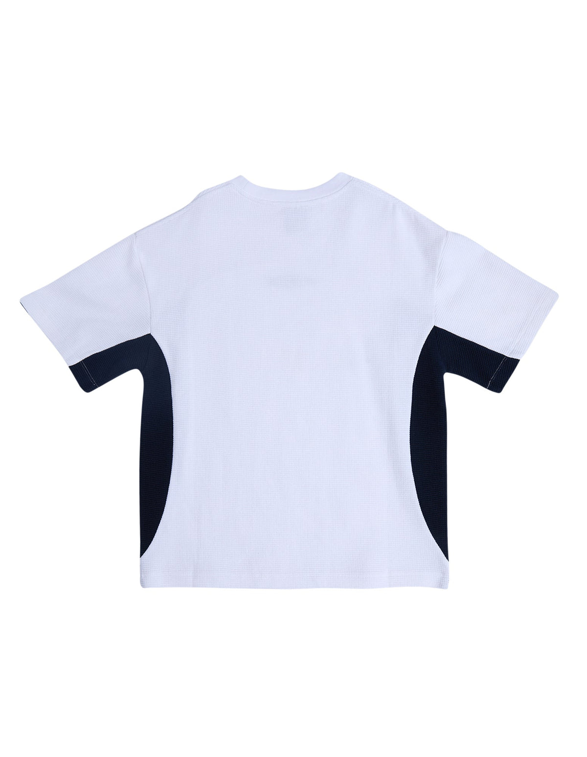 St Goliath Contrast Tee White boys detail