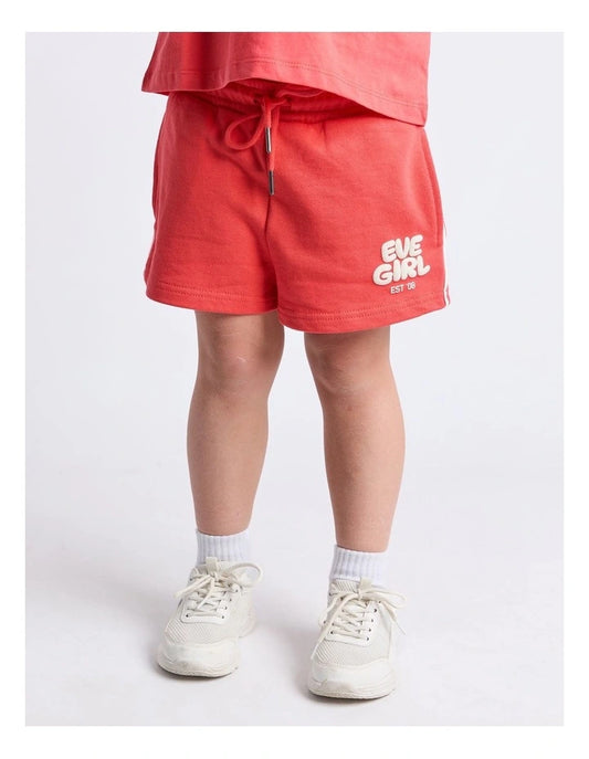 Sports Club Fleece Short - Red - Kids
