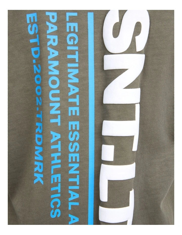 Podium Tee - Khaki - Teens