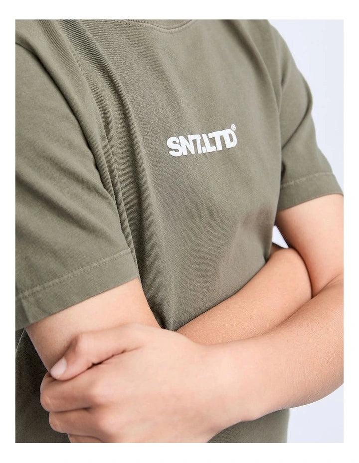 Podium Tee - Khaki - Teens