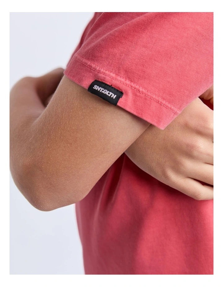 Pace Tee - Red - Teens