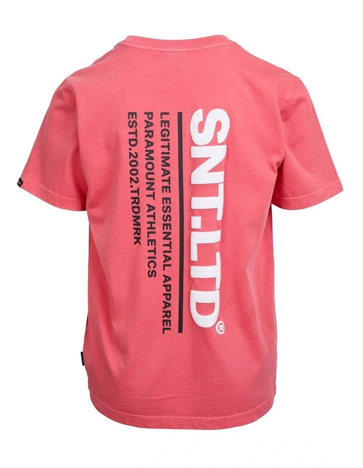 Pace Tee - Red - Teens
